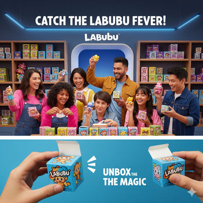 Labubu Collectible Figure Cute & Quirky Designer Toy for Collectors and Gifts
