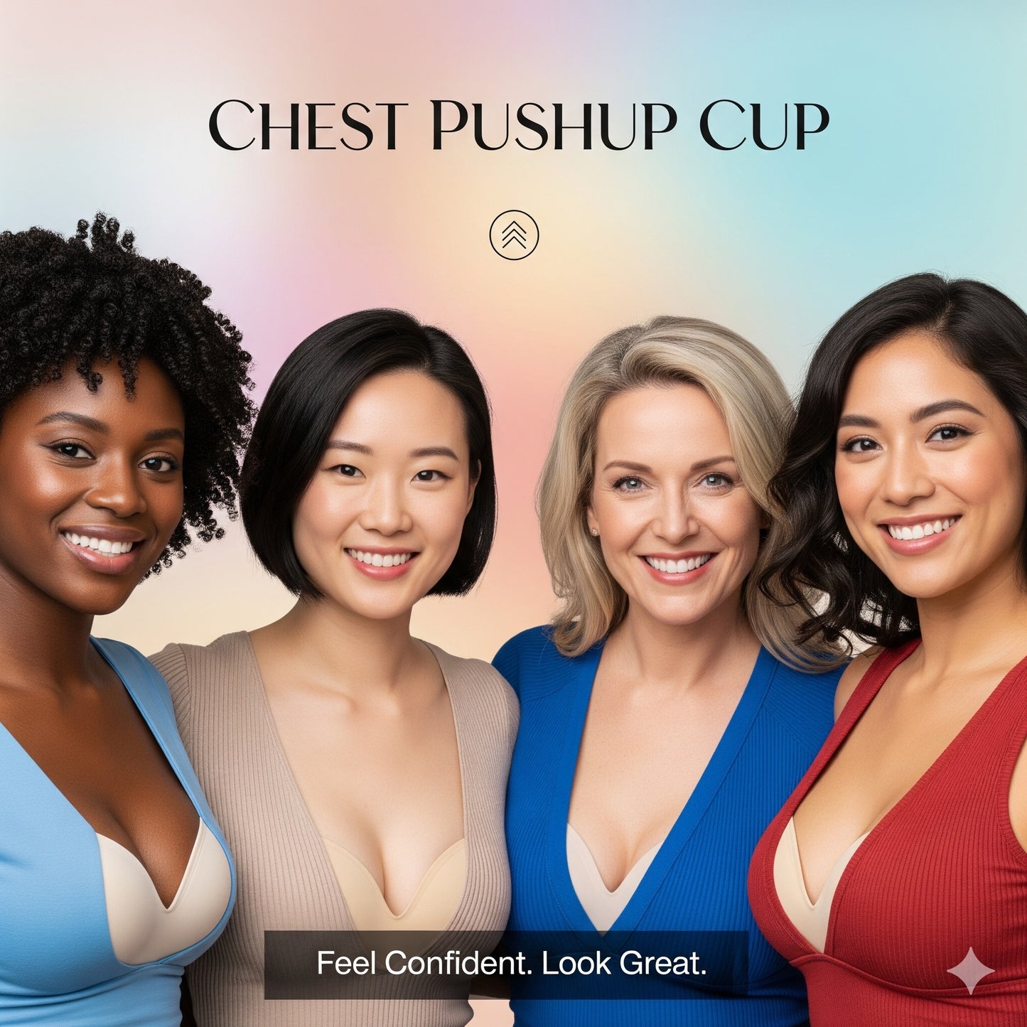 The Invisible Push-Up Bra Cups - Instant Lift & Cleavage